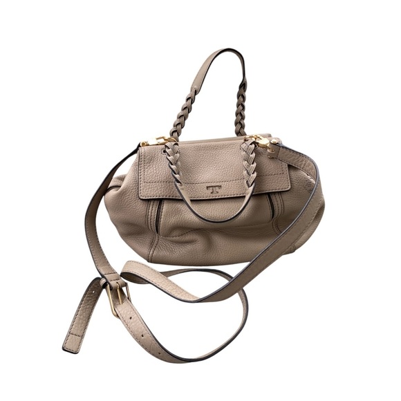Tory Burch Tan Crossbody Bag with Chain Strap - Picture 1 of 11